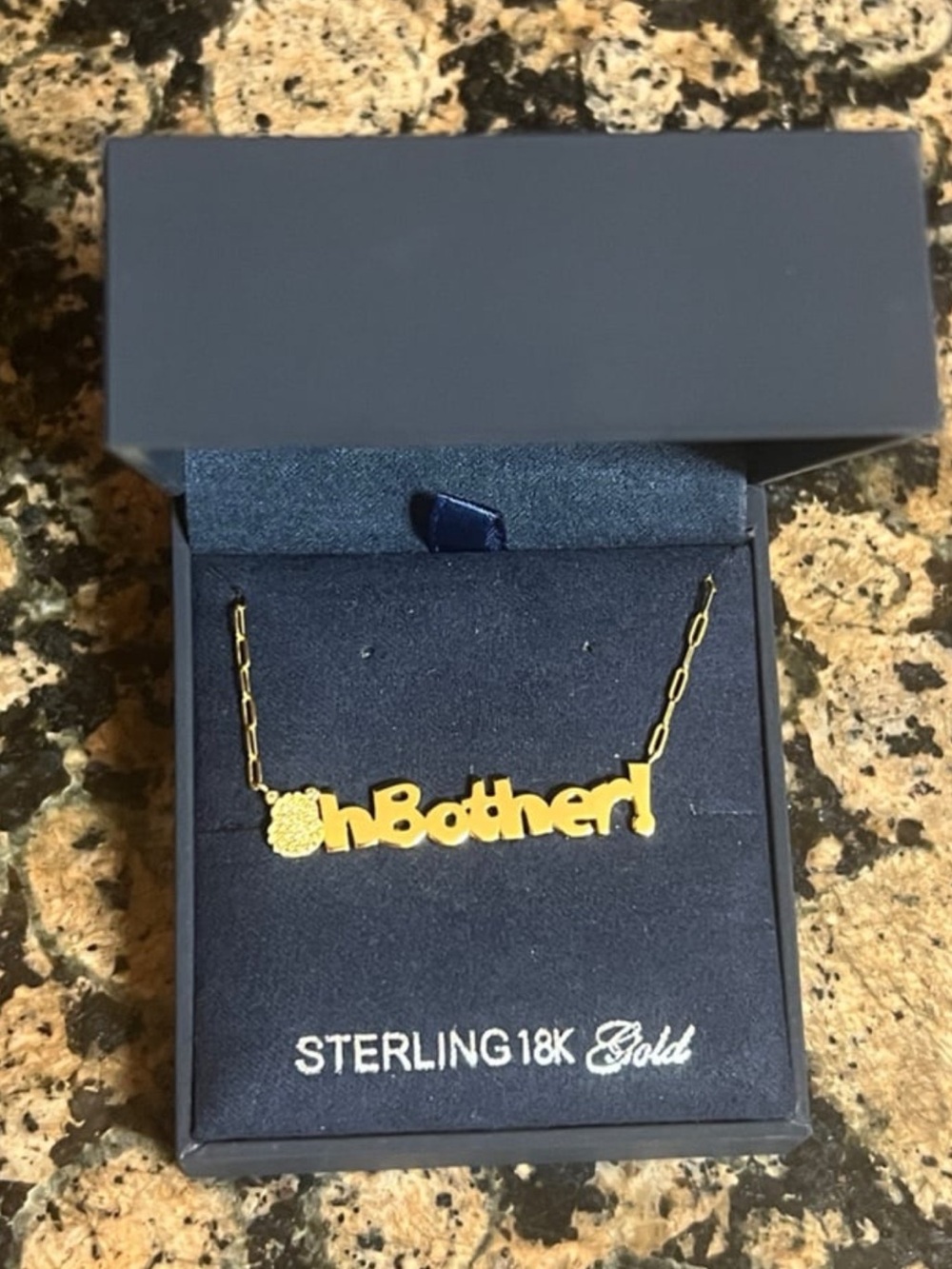 Winnie the Pooh *Oh Bother* Necklace by CRISLU